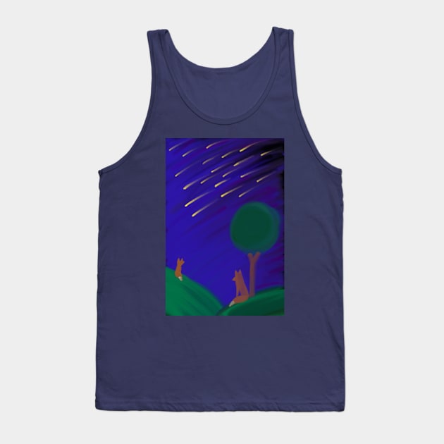 Meteor Shower Tank Top by alwaysacomedian